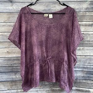 Mudd sheer top